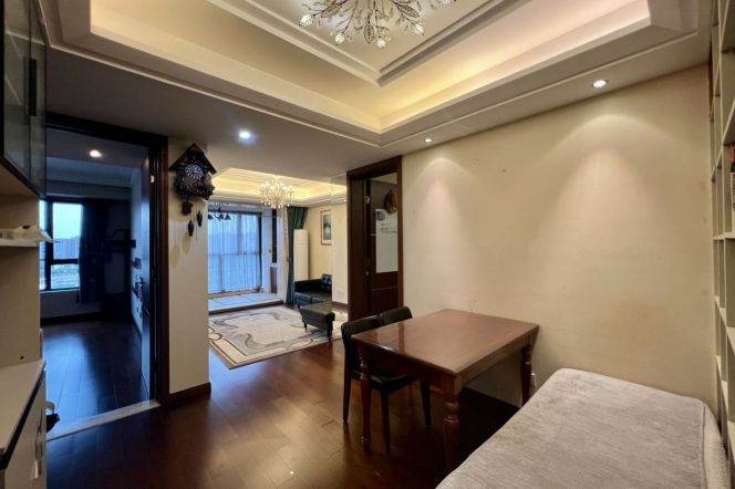 2br, high quality compound, Balcony, key, floor heating, 6.6k