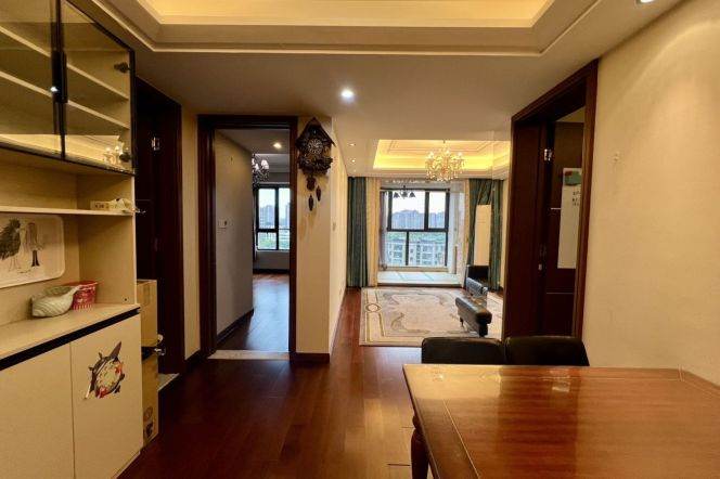 2br, high quality compound, Balcony, key, floor heating, 6.6k