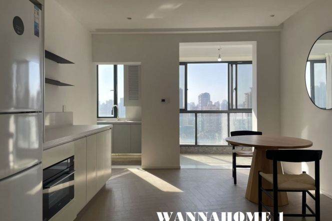 Spacious&Bright&Modern 1Bdr 1Bath Apt+Suzhou Creek+L1/12/13 Han Zhong Rd Metro
