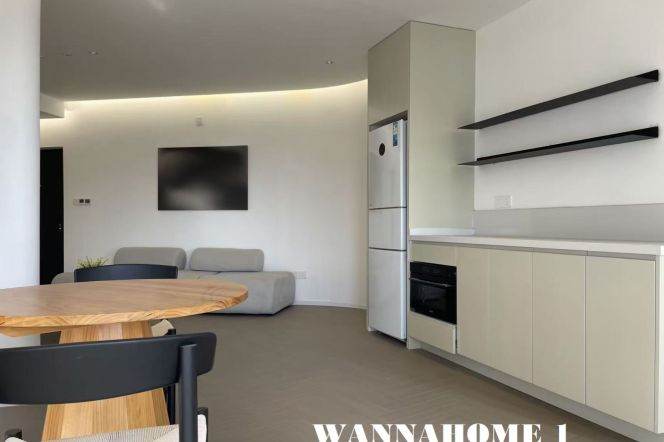 Spacious&Bright&Modern 1Bdr 1Bath Apt+Suzhou Creek+L1/12/13 Han Zhong Rd Metro