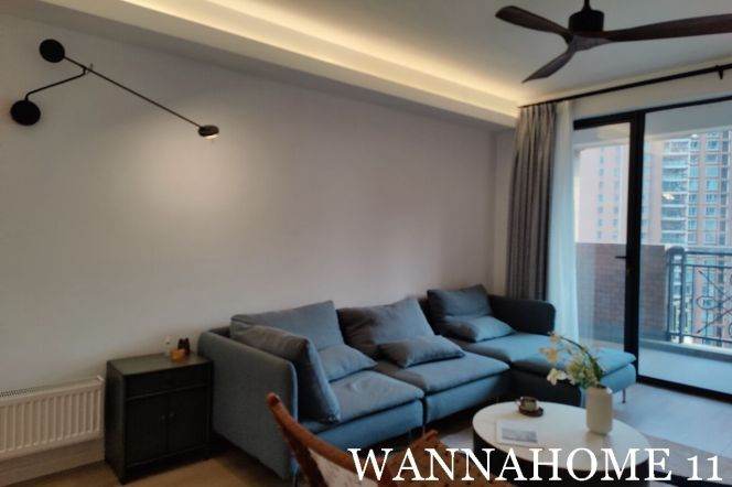 Great Compound/Spacious&Modern&Bright 3Bdrs 2Baths Apt+L14 Wu Ding Rd+Huge Balcony