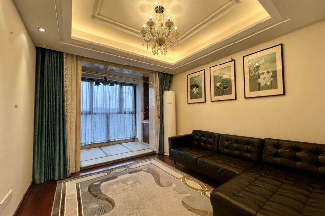 2br, high quality compound, Balcony, key, floor heating, 6.6k