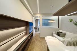 Brand new just renovated modern cozy 1 br 8.5K golden location M2/7/14 Jing'an Temple 