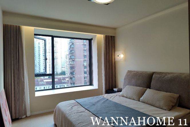 Nice View/Spacious&Modern&Bright 1Bdr 1Bath Apt/L14 Wu Ding Rd+Nice Compound