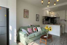 natural sunlight-1 bed 70 sqm- oven- cosy atmosphere- line 10 shanghai library