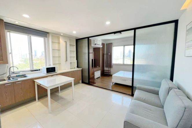 Lovely high-rise 1brs with elevator Wulumuqi rd