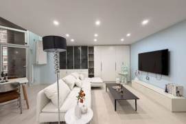 Short Term super nice modern 1 br unique duplex high ceiling M2/7/14 Jing'an Temple 