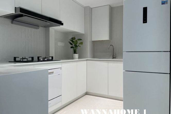 New&Bright&Spacious 1Bdr 1Bath+Zhongshan Park+Awesome View+Top Compound