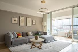 modern 3brs floor heating open balcony in most popular compound Jing an temple 