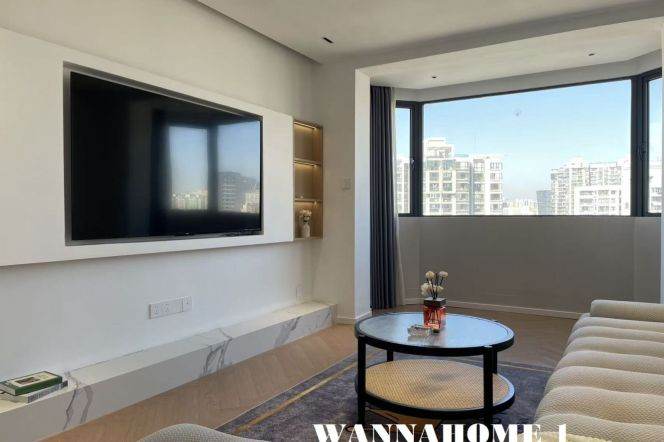 Awesome View+Modern&Bright&Spacious 2Bdrs 1Bath Apt+L7 Chang Ping Rd 