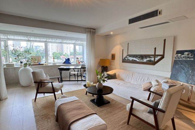 Top duplex/big living/3Brs/low rise/Hengshan Rd station line1&10