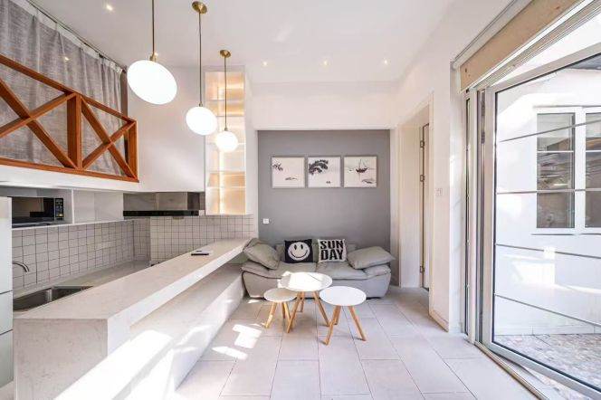 Unique 1+1br old house with Floor heating at Middle Huaihai Rd     M1/10/13