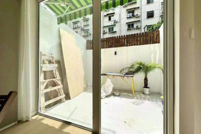 Big yard+modern 1br 2lr/floor heating/central AC,Jinshajiang rd@L13/3/4