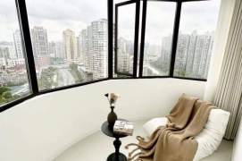 Changshou Rd or Zhenping Rd Station Elevator 2Br/2Bath with Colakroom Line3/4/7/13 Suzhou River View