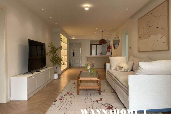 Top Compound+Spacious&Modern 3Bdrs 2Baths Apt+Hua Shan Rd/An Fu Rd/Wu Kang Rd