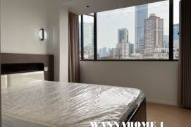 Spacious&Modern&Bright 1Bdr 1Bath Apt+L14 Wu Ding Rd+Jing'an Temple+Awesome View+5F Walk Up