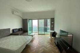 Jing'an temple elevator 1BR with balcony