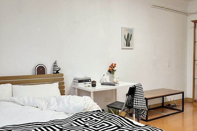 super big room near Jingan temple, high floor close to ECNU/SJTU,long/short term 