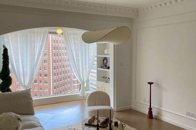 Creamy French Style Residence 230㎡ in Center Xintiandi