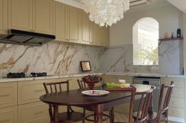 Creamy French Style Residence 230㎡ in Center Xintiandi