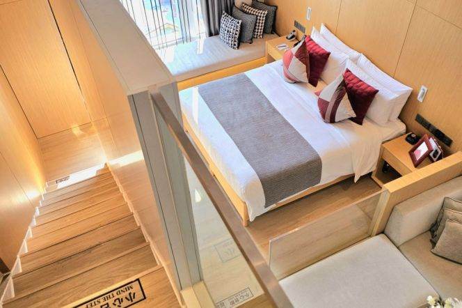 1 Br Loft service apt in Hongkou District Near North Sichuan Rd(Line 10)