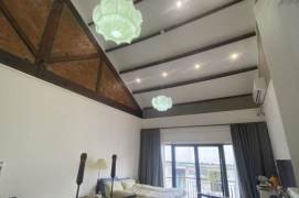 1 br near L2/L7/L14 jing'an temple station+terrace+high ceiling+balcony