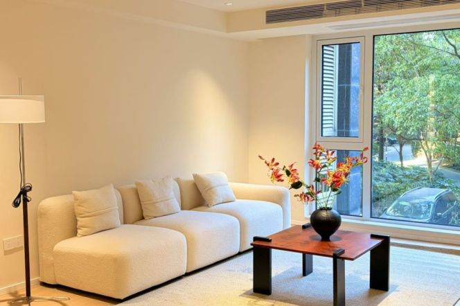 Zhongshan Park/2br2bt/central AC/floor heat/oven