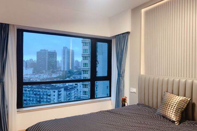 Jing'an Temple/Jiangsu Rd/Wuding Rd /3br2bt/central AC/floor heat/oven/dishwasher/balcony