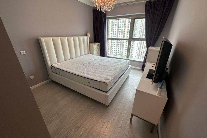 Changping Rd metro/2br2bt/central AC/free club/tennis court/gym/pool