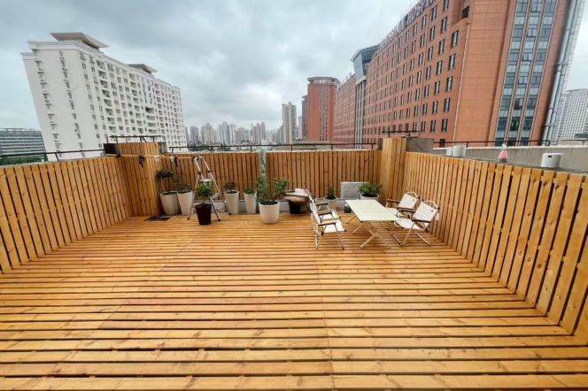 Elevator 2br-large terrace-5 minutes to 9/12 line-Jiashan Road