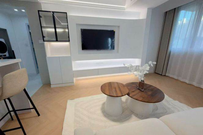 Newly Renovated 1Br/2Lr/1Bt@L3/4/11/14 Caoyang Rd Station 