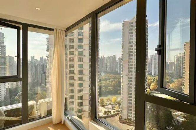 brand new big 3brs floor heating nice view open kitchen beside Su zhou river 25K