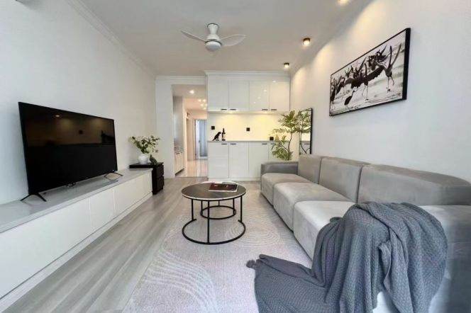 Spacious 1Br/2Lr/1Bt Close to L2/3/4 Zhongshan Park Station 