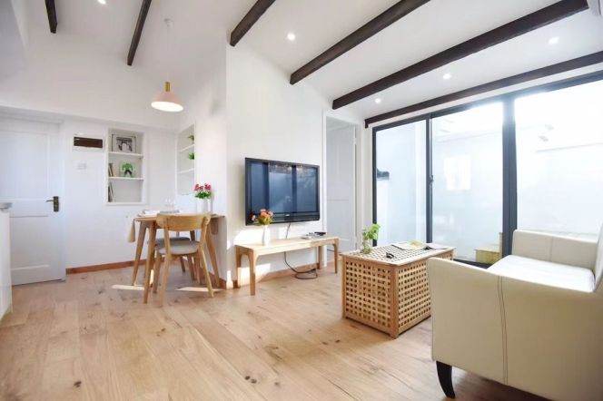 1 br near L2/L7/L14 jing'an temple station+floor heating