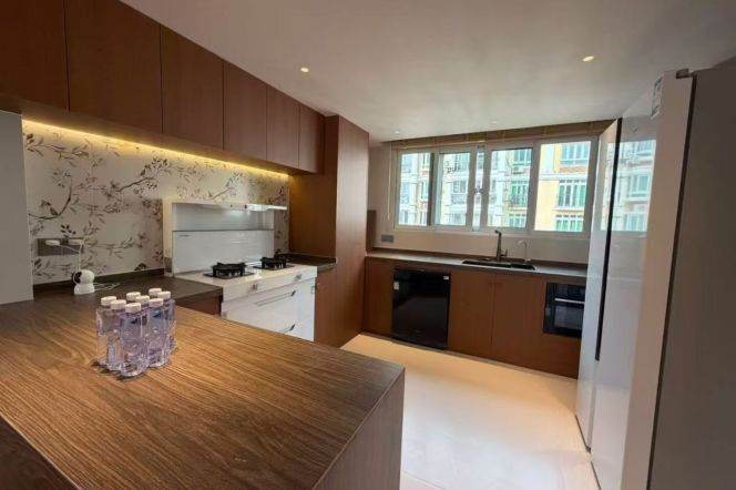 brand new 4brs penhouse floor heating big terrace in Hong qiao 38K