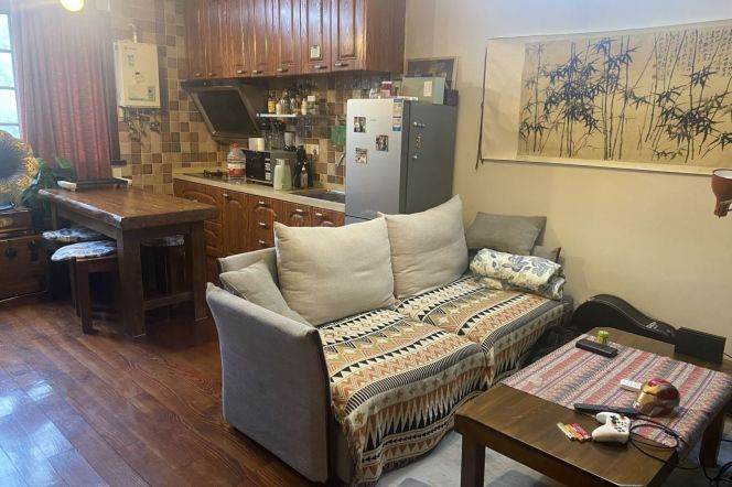 2 brs near L7/L9 zhaojiabang rd station+wall heating+terrace