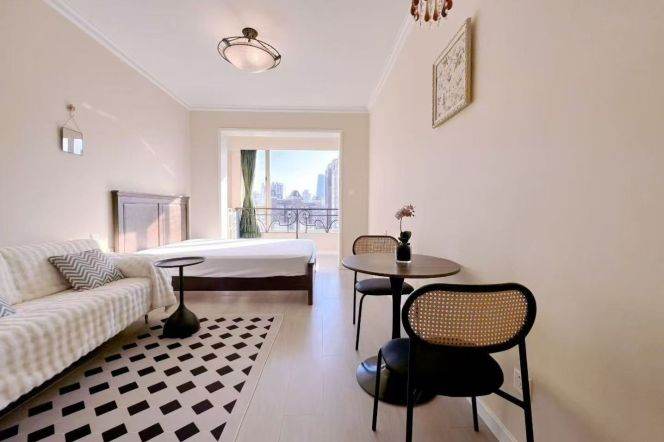 Elevator 1br/balc @jinshajiang sta 6.3k