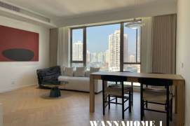 Great Compound+Spacious&Modern&Bright 1Bdr 1Bath Apt+Jing An Temple+Awesome View