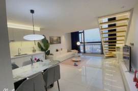 120 sqm 2 br+2 bath modern Duplex &central AC /Putuo 9.5K