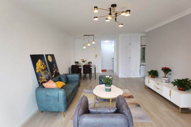 zhongtan rd 2BR/high floor@L3/4