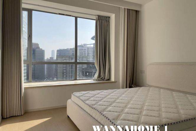 Modern&Spacious&Bright 2Bdrs 2Baths Apt+Nice Compound+L7/13 Changshou Rd+Awesome View