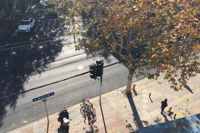 3 mins walk to L10 Shanghai library,Middle Huaihai Rd,1BDRM,1 BA,walk-in closet, balcony,furnished.