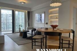 Awesome View+Modern&Really Bright 2Bdrs 1Bath Apt+West Nanjing Rd+Open Balcony +Great Compound