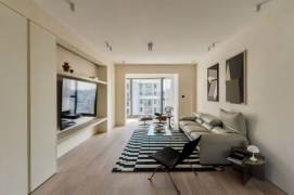 super modern brand new 2brs floor heating nice view beside Huang pu river