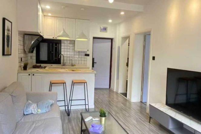 SH library 1BR/big living room@L10