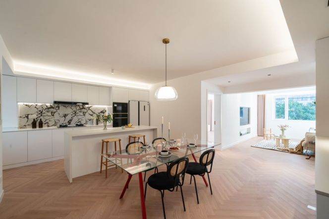 3Br,2bt-@jiangsu station,big living room-heating,balcony,open kitchen