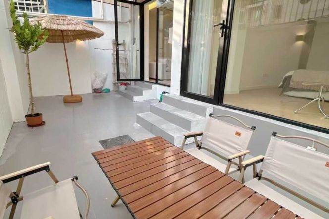 2br, garden, dryer, subway L10 , mall, 80sq+30sq,9.8k