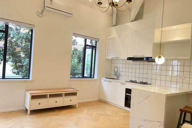 Well-designed 1Br Garden House Changshu Rd Station