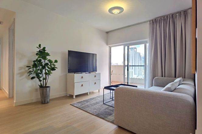 Morden 2brs with floor heating and balcony inXujiahui 