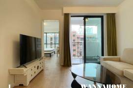 Open Balcony+Spacious&Modern&Bright 1Bdr 1Bath Apt+L14 Wu Ding Rd+Nice Compound